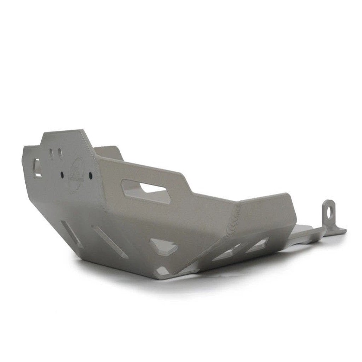 YAMAHA XT 660 Z TENERE 2008-2015 AS3 ALUMINIUM SKID PLATE SUMP BASH GUARD SILVER
