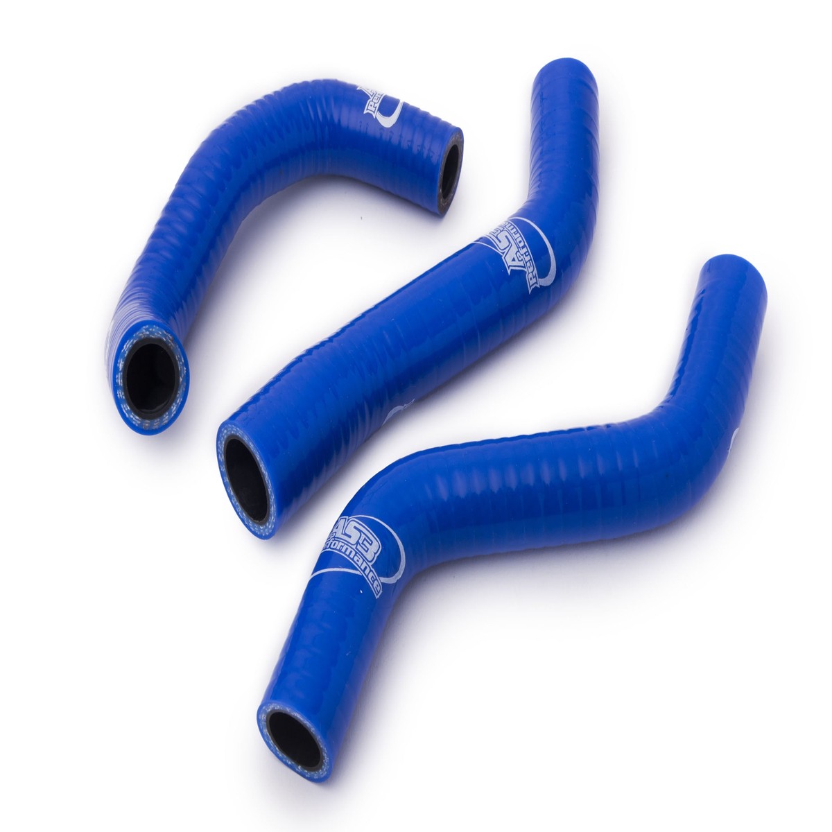 APRILIA RS4 125 2011-2017 AS3 PERFORMANCE SILICONE RADIATOR HOSES BLUE