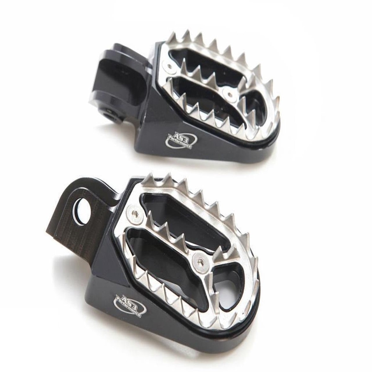 BETA 125 200 250 300 350 390 400 430 480 520 RR 2010-2019 250 300 XTRAINER 2015-2025 AS3 FACTORY SERIES WIDE FOOT PEGS BLACK