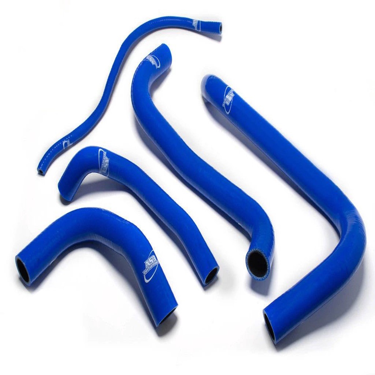 HONDA CBR 1100 XX BLACKBIRD 1999-2007 AS3 PERFORMANCE SILICONE RADIATOR HOSES BLUE
