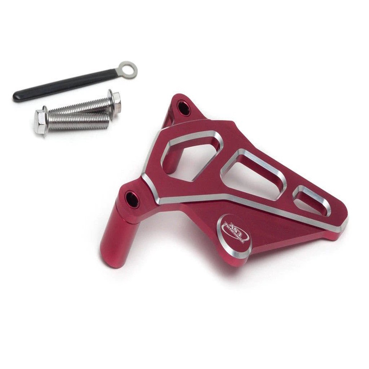 HONDA CRF 450 R RX 2017-2020 AS3 FRONT SPROCKET GUARD COVER RED