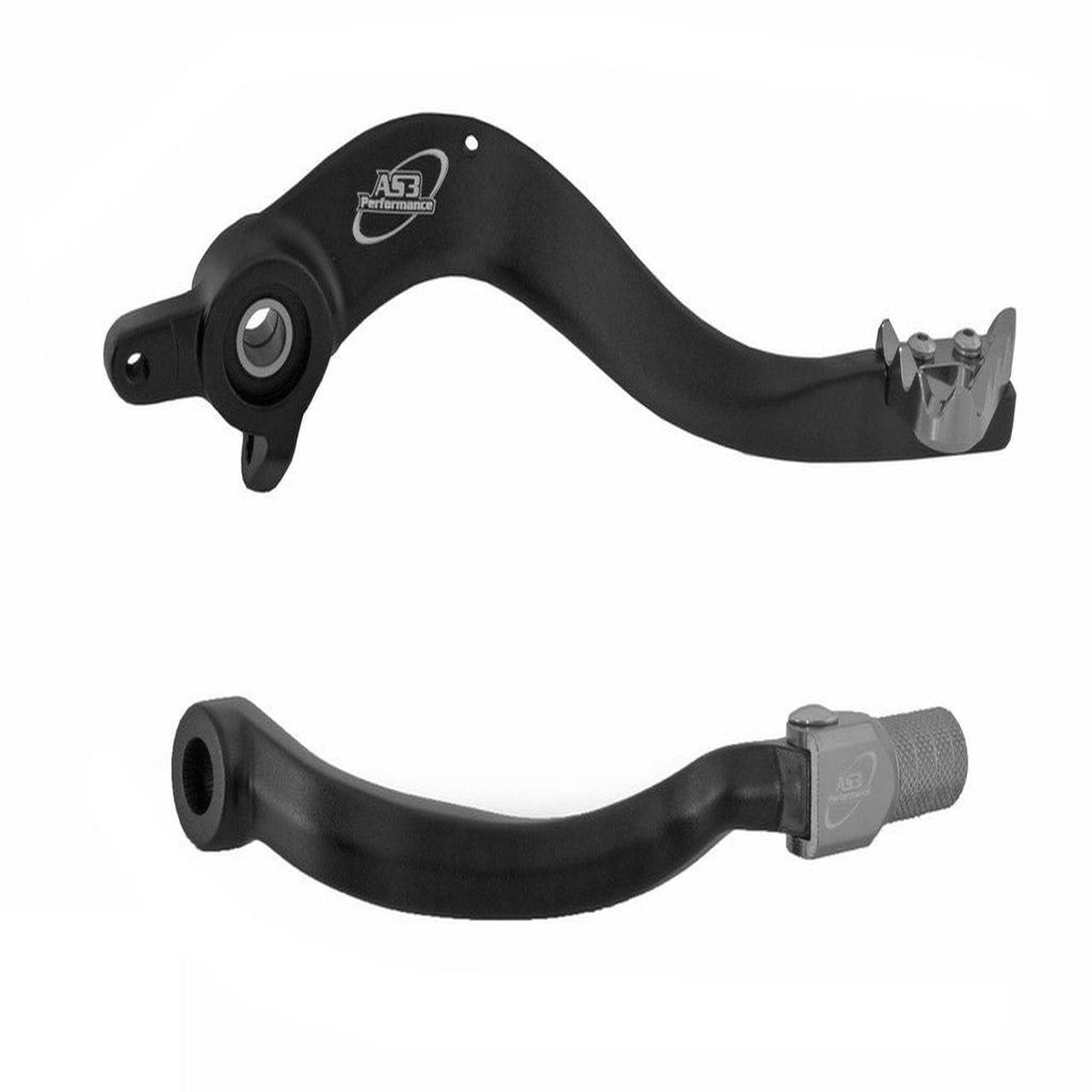 HUSABERG FE 250 450 501 2013-2014 AS3 FACTORY SERIES REAR BRAKE PEDAL and GEAR LEVER BLACK