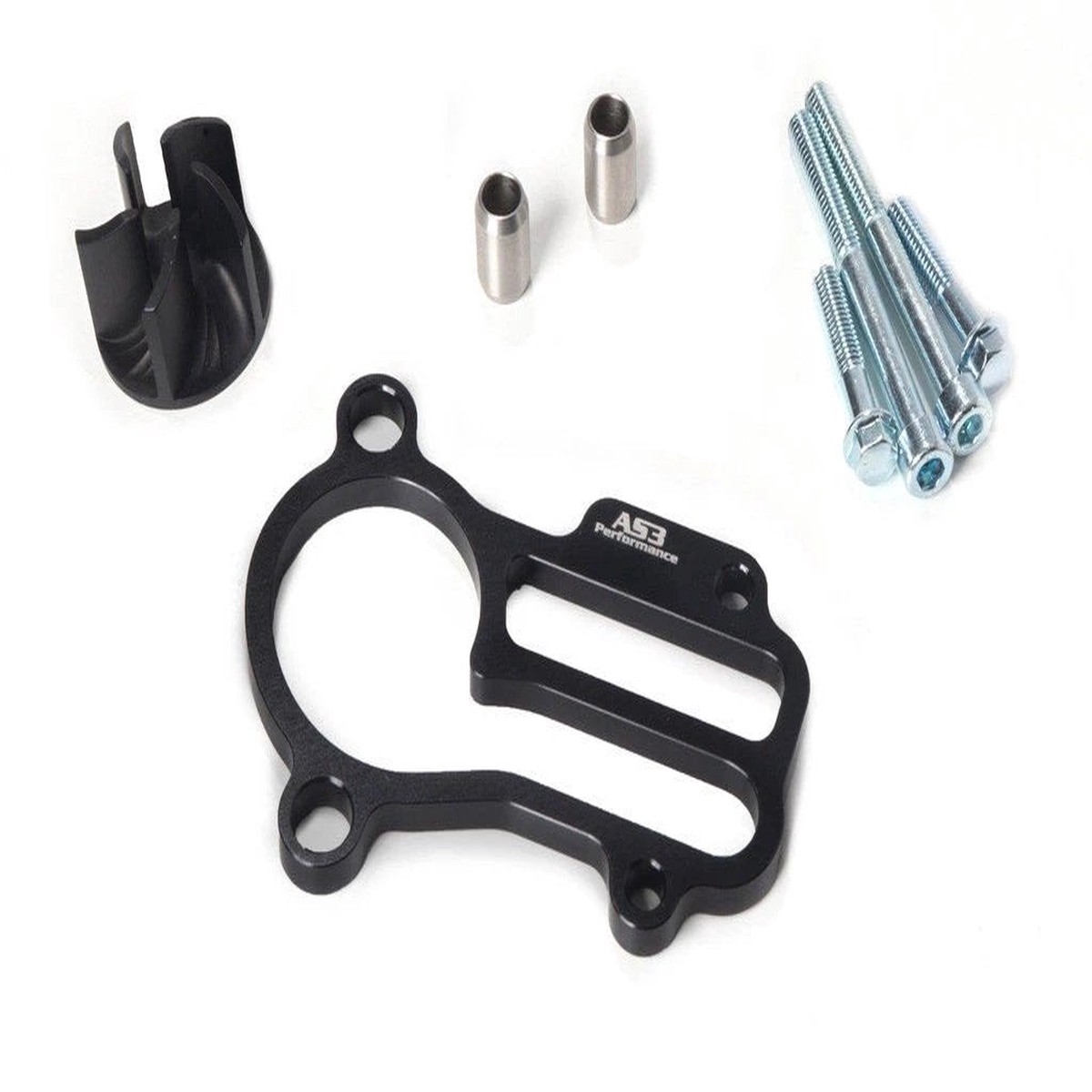 HUSQVARNA TC TE 250 300 2014-2016 AS3 OVERSIZED WATER PUMP IMPELLER COOLER KIT BLACK