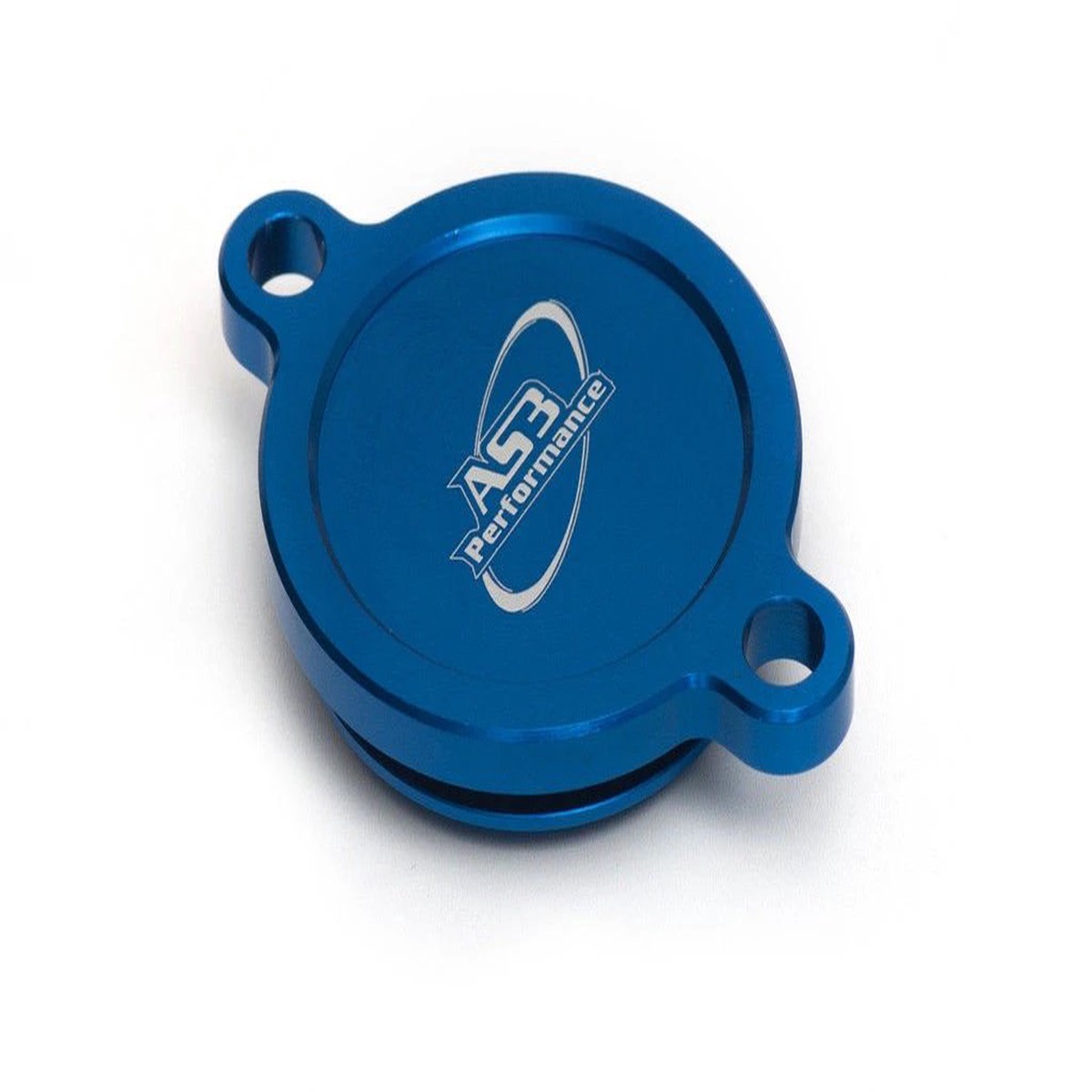 KAWASAKI KX 450 F 2016-2018 AS3 OIL FILTER CAP COVER BLUE