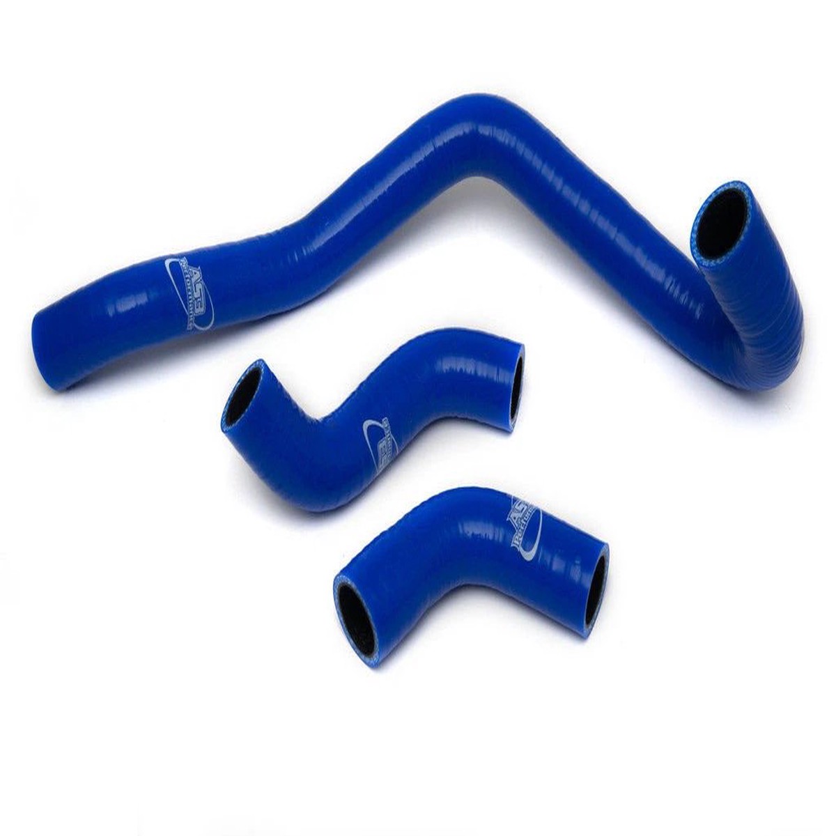 YAMAHA XT 1200 Z SUPER TENERE 2010-2019 AS3 PERFORMANCE SILICONE RADIATOR HOSES BLUE