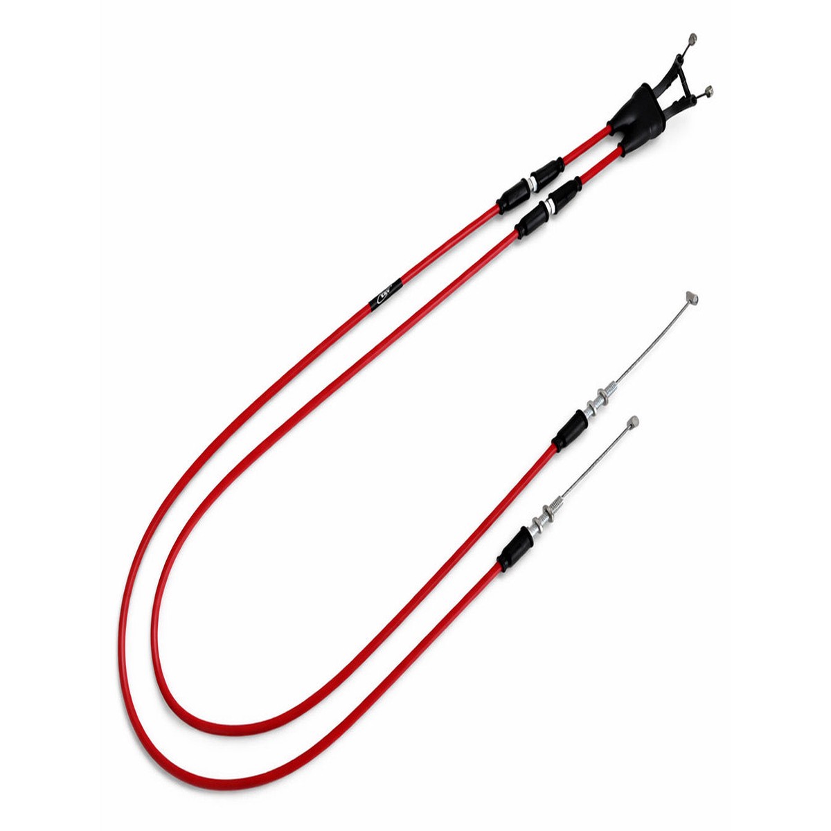 HUSQVARNA TC 250 2005-2010 TE 250 2004-2007 AS3 VENHILL FEATHERLIGHT THROTTLE CABLES RED