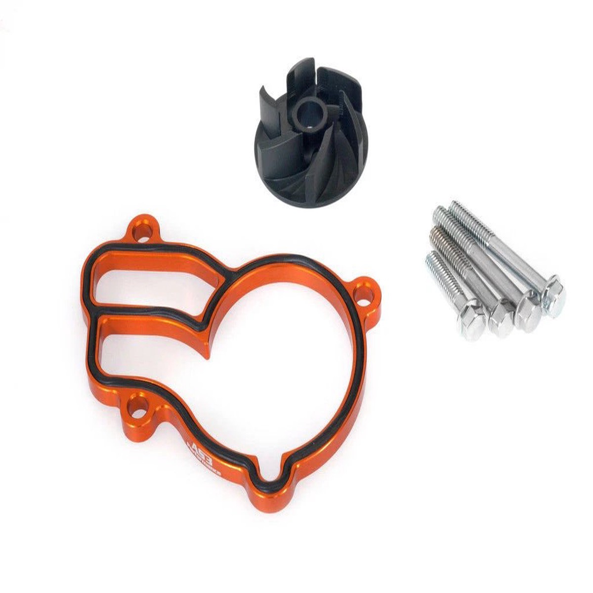 KTM 250 SXF XC-F 2005-2012 250 EXC-F XCF-W 2006-2013 AS3 OVERSIZED WATER PUMP IMPELLER COOLER KIT ORANGE