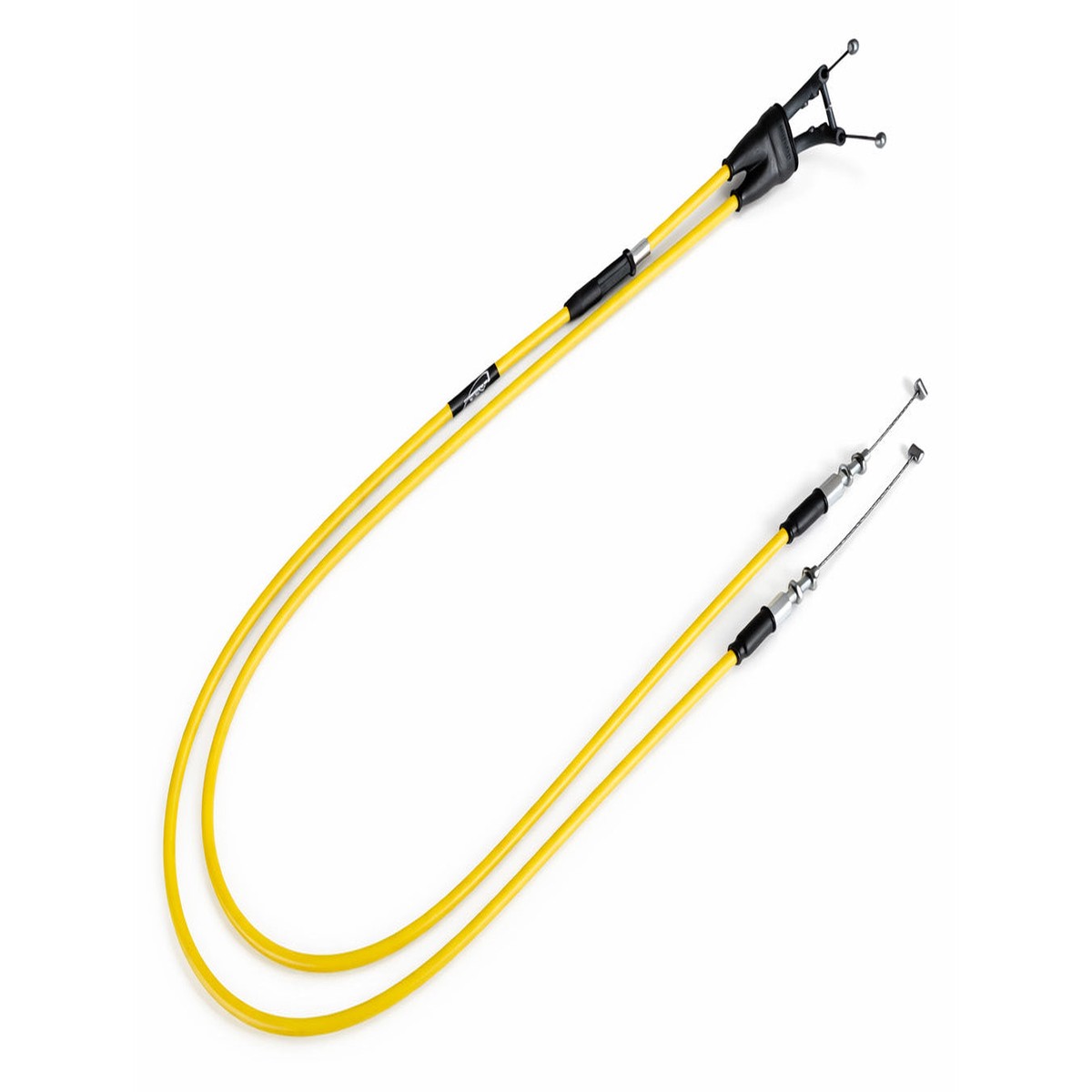 SUZUKI RMZ 450 2005-2006 AS3 VENHILL FEATHERLIGHT THROTTLE CABLES YELLOW