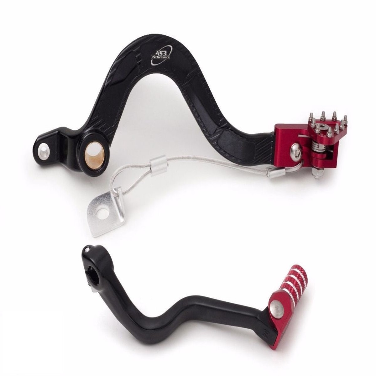 SWM RS 300 R RS 500 R 2016-2020 & 2024 AS3 FORGED GEAR LEVER & REAR BRAKE PEDAL COMBO SET