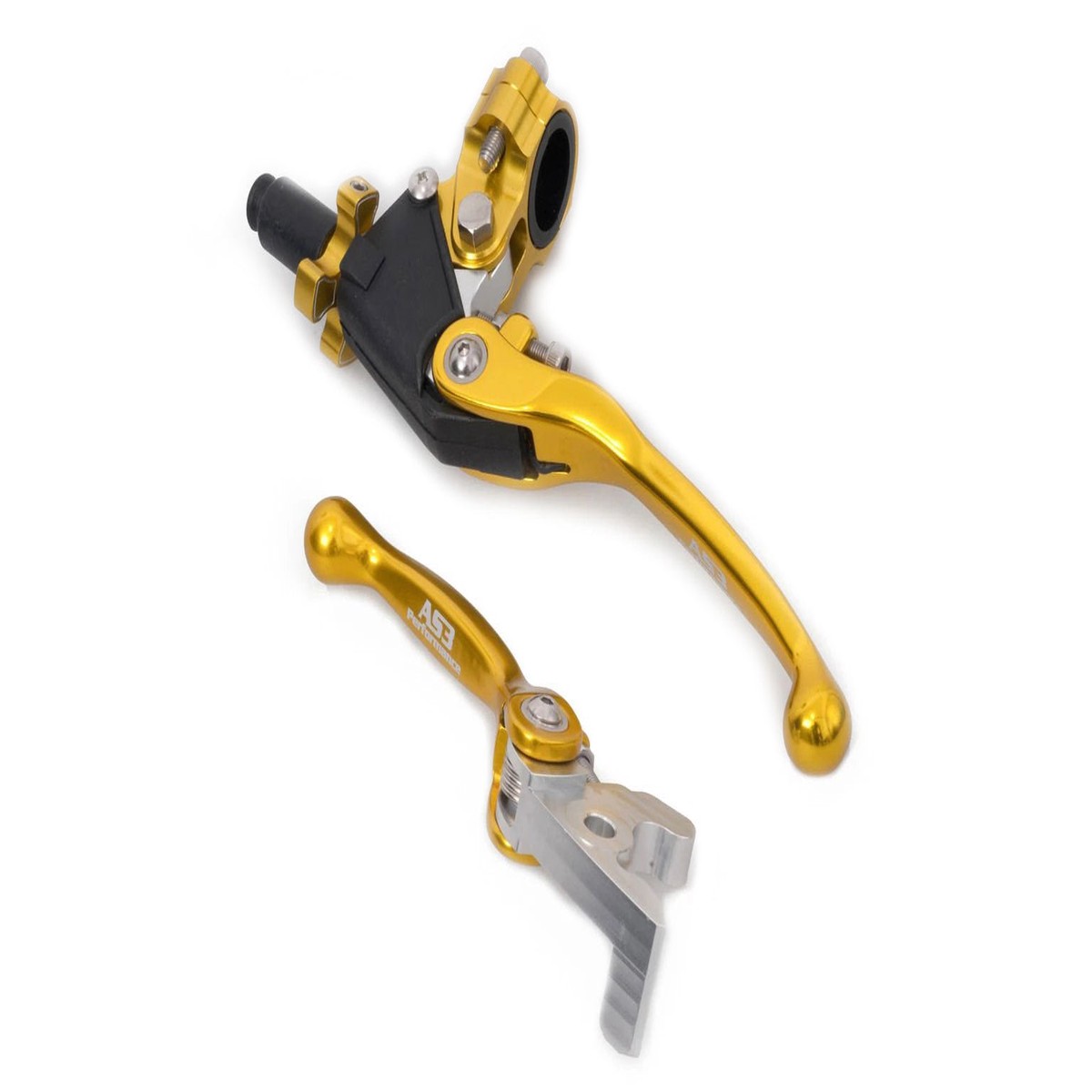 SUZUKI LTZ 250 400 2004-2016 LTR 450 2006-2016 AS3 FRONT BRAKE & CLUTCH LEVERS YELLOW
