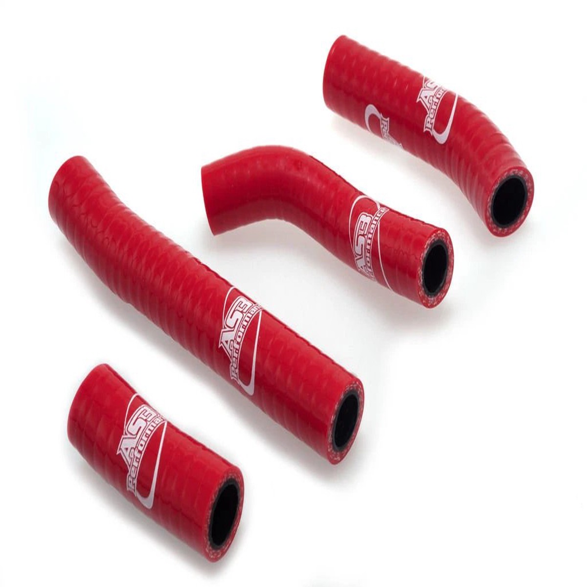 GAS GAS TX TXT EDITION 125 200 250 280 1999-2003 AS3 PERFORMANCE SILICONE RADIATOR HOSES RED