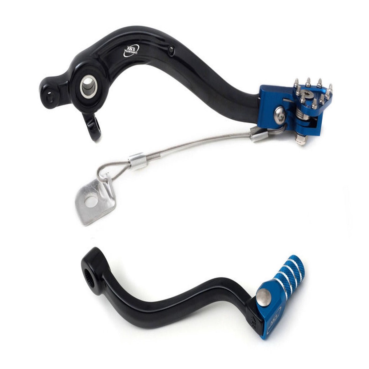 HUSQVARNA TC TX 250 300 2017-2022 TE 250 300 2017-2023 AS3 GEAR LEVER & REAR BRAKE PEDAL COMBO