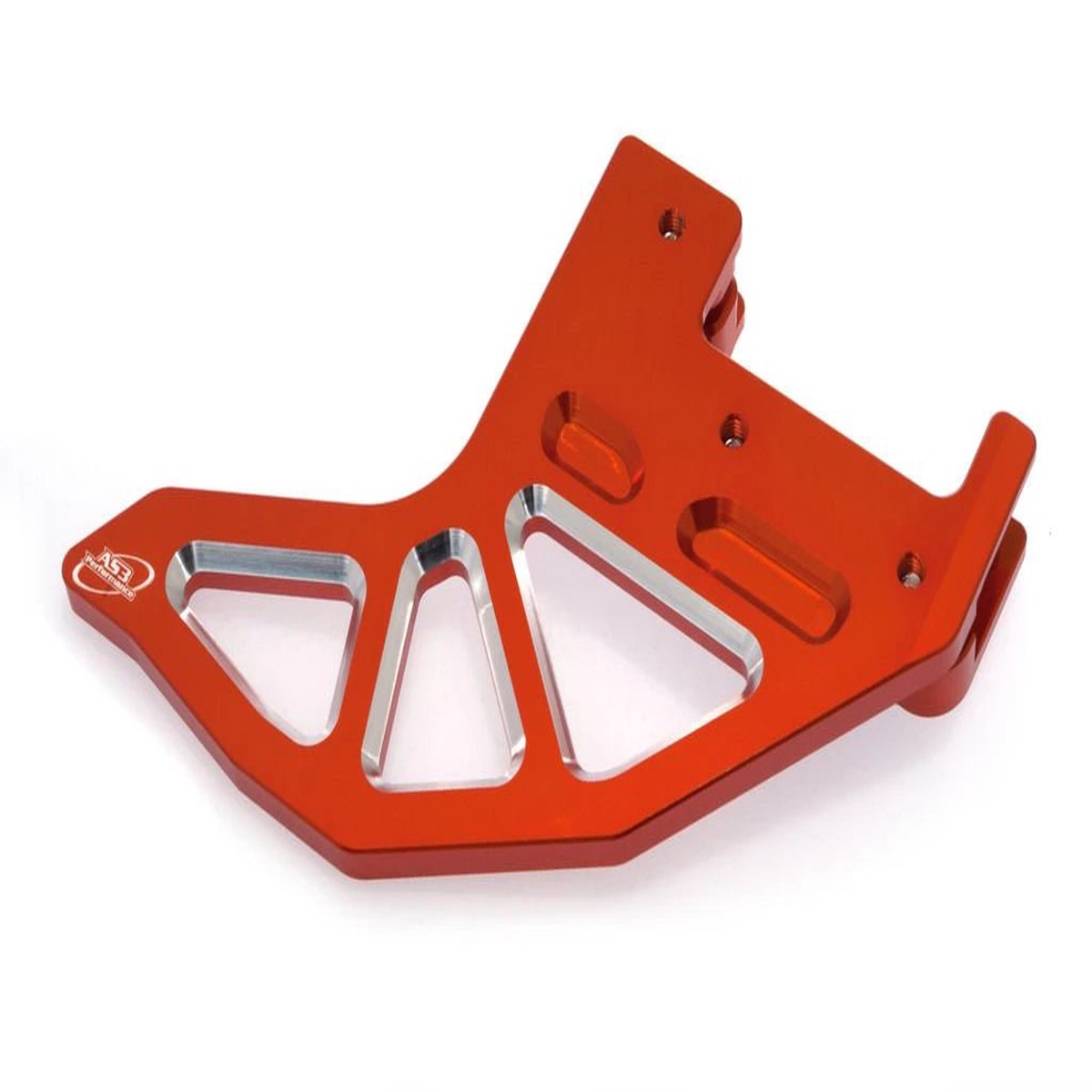 KTM 125 150 250 350 450 SX SX-F XC XC-F SMR 2004-2022 200 300 500 EXC EXC-F XC-W XCF-W 2004-2023 AS3 REAR BRAKE DISC GUARD ORANGE