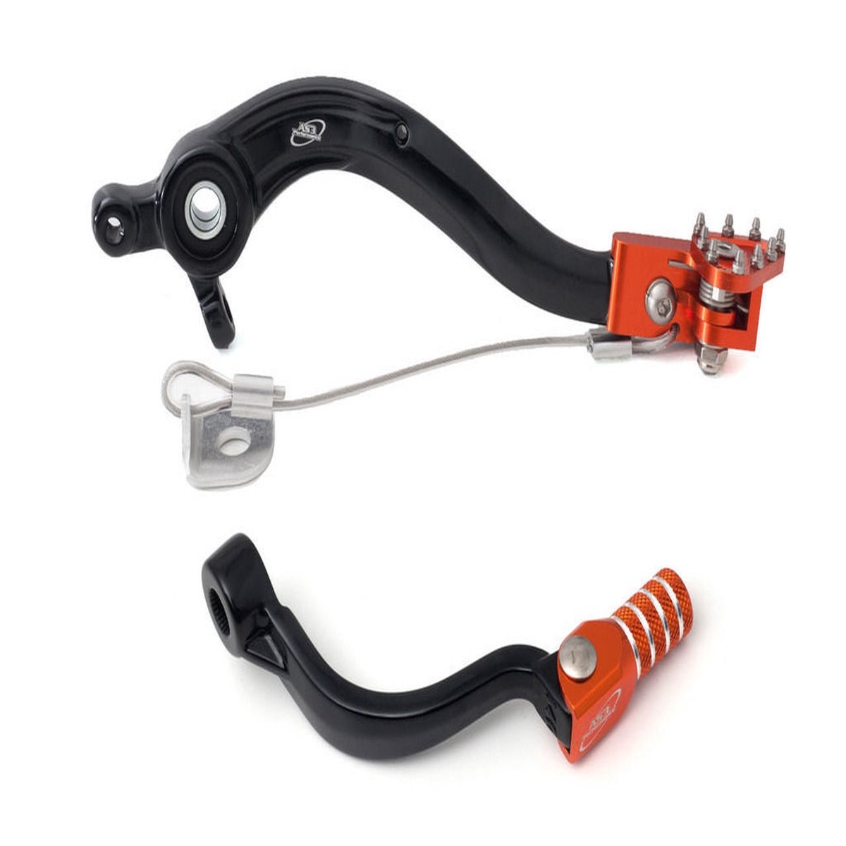 KTM 150 EXC XC-W 2020-2023 AS3 GEAR LEVER & REAR BRAKE PEDAL COMBO