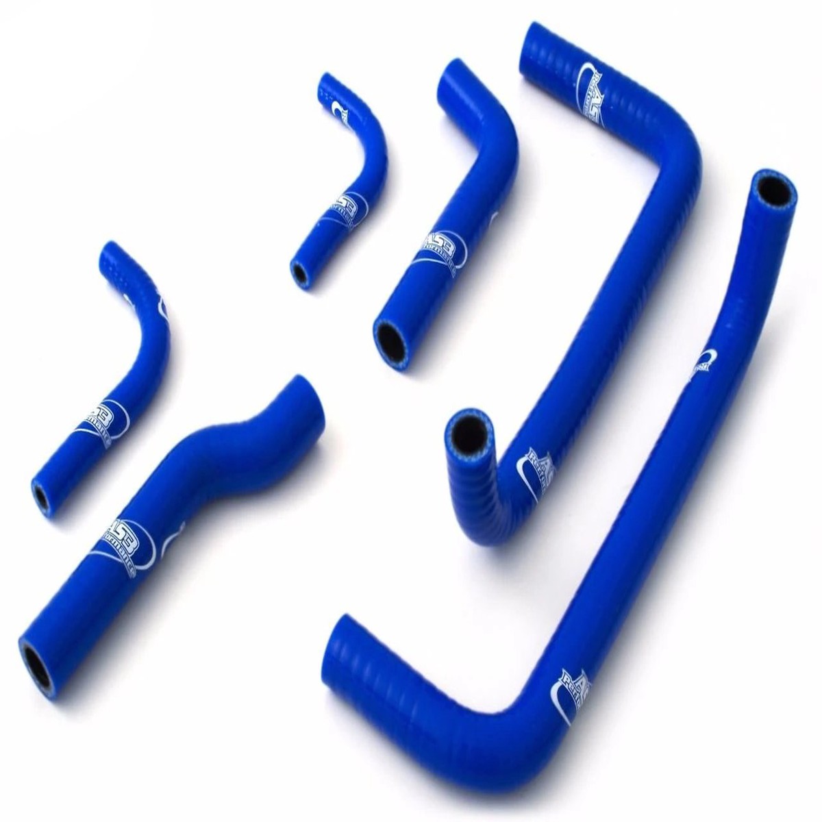 GAS GAS EC 125 200 250 300 2007-2012 AS3 PERFORMANCE SILICONE RADIATOR HOSES BLUE