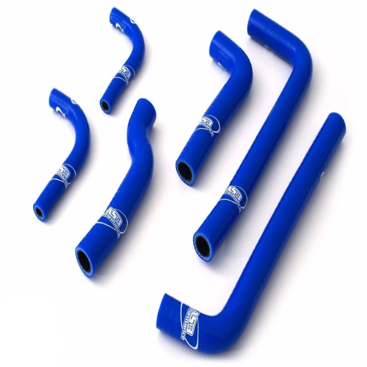 GAS GAS EC 200 250 300 1999-2006 AS3 PERFORMANCE SILICONE RADIATOR HOSES BLUE