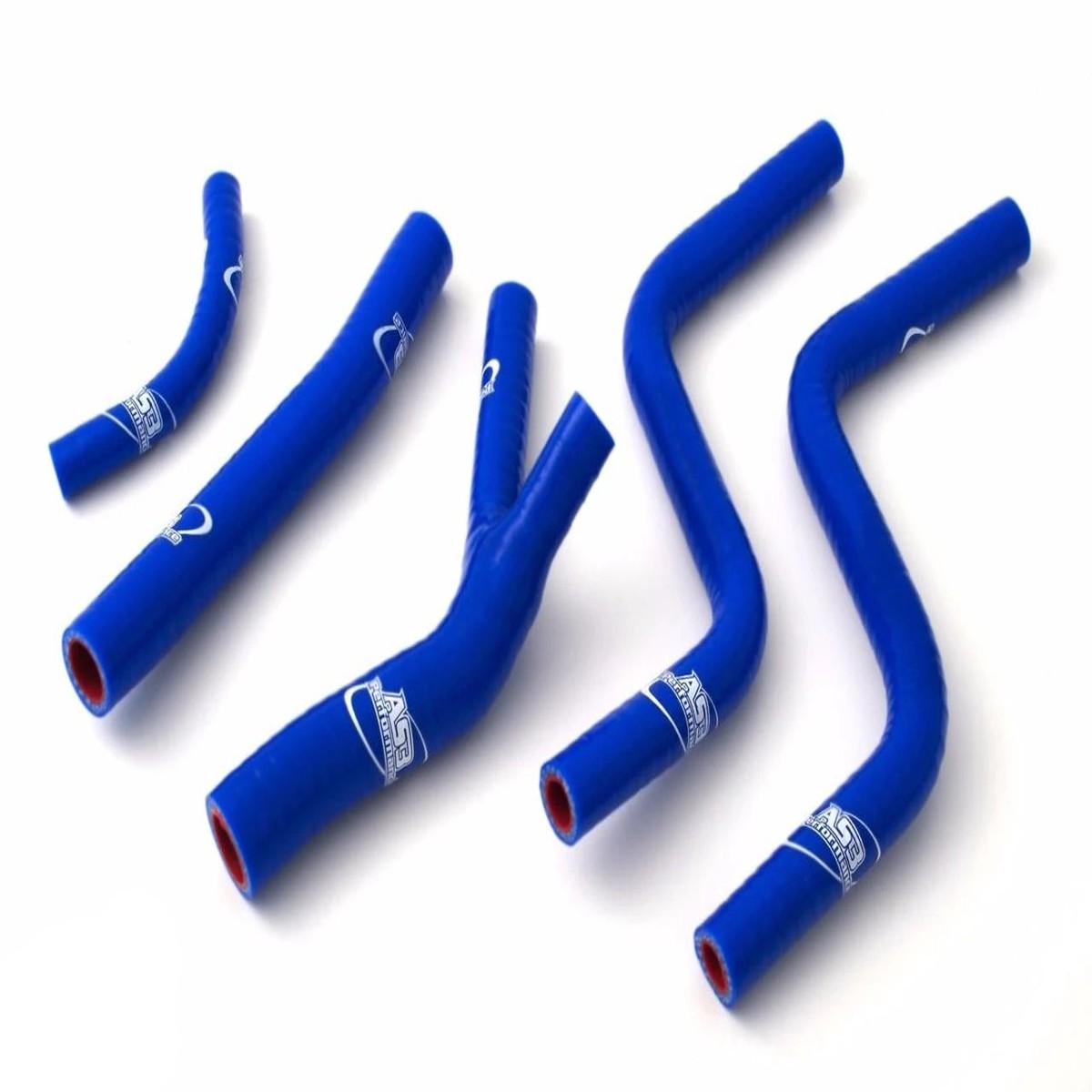 HONDA CR 250 1985-1987 AS3 PERFORMANCE SILICONE RADIATOR HOSES BLUE