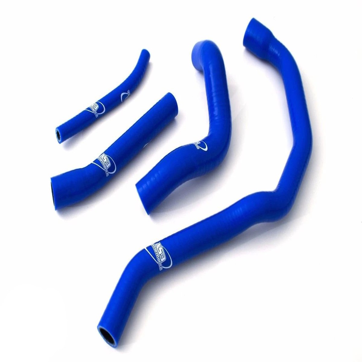 TRIUMPH SPRINT RS ST 955I 2002-2005 AS3 PERFORMANCE SILICONE RADIATOR HOSES BLUE
