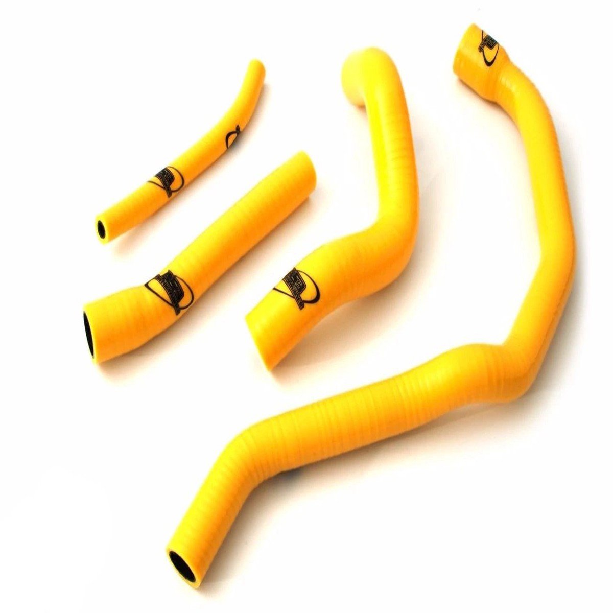 TRIUMPH SPRINT RS ST 955I 2002-2005 AS3 PERFORMANCE SILICONE RADIATOR HOSES YELLOW