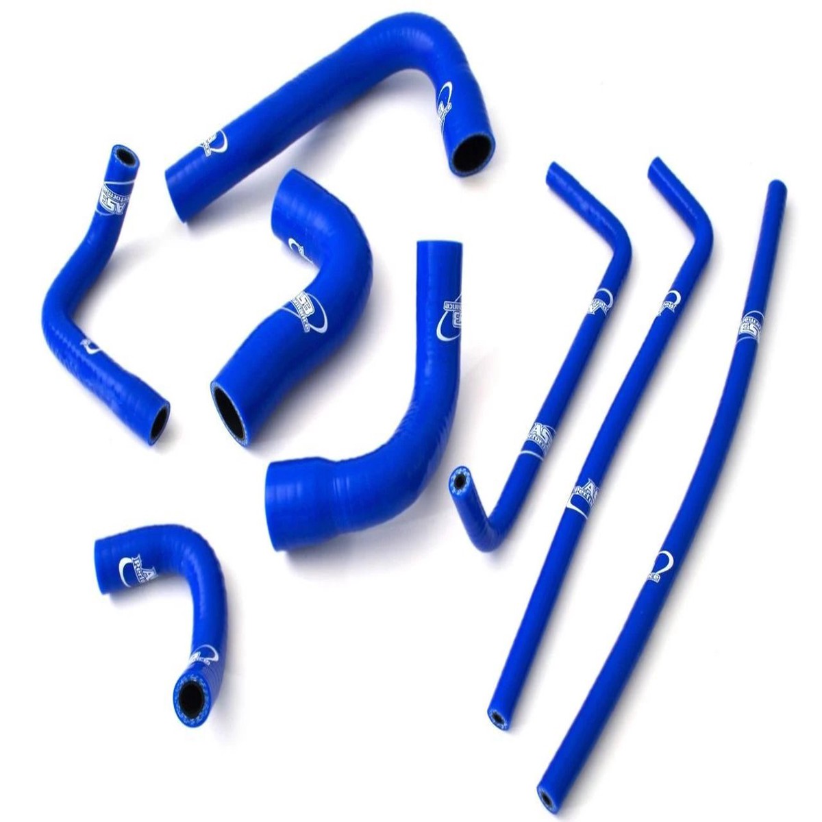 YAMAHA MT09 MT-09 FZ09 FZ-09 2013-2016 AS3 PERFORMANCE SILICONE RADIATOR HOSES BLUE