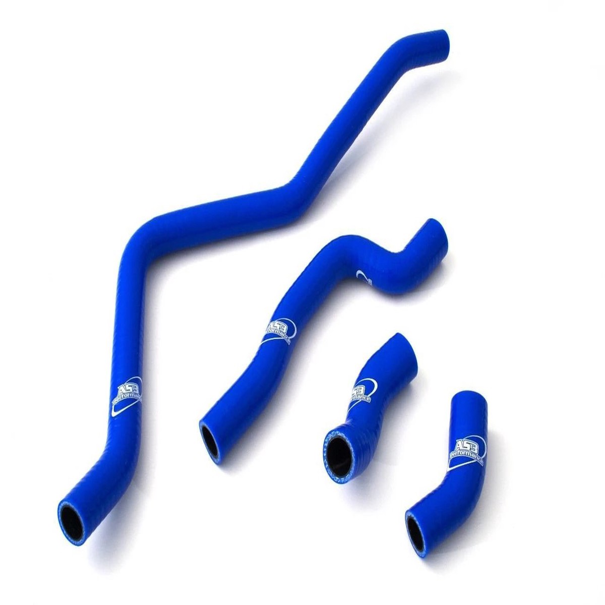YAMAHA YFM 660 R RAPTOR 2001-2005 AS3 PERFORMANCE SILICONE RADIATOR HOSES BLUE