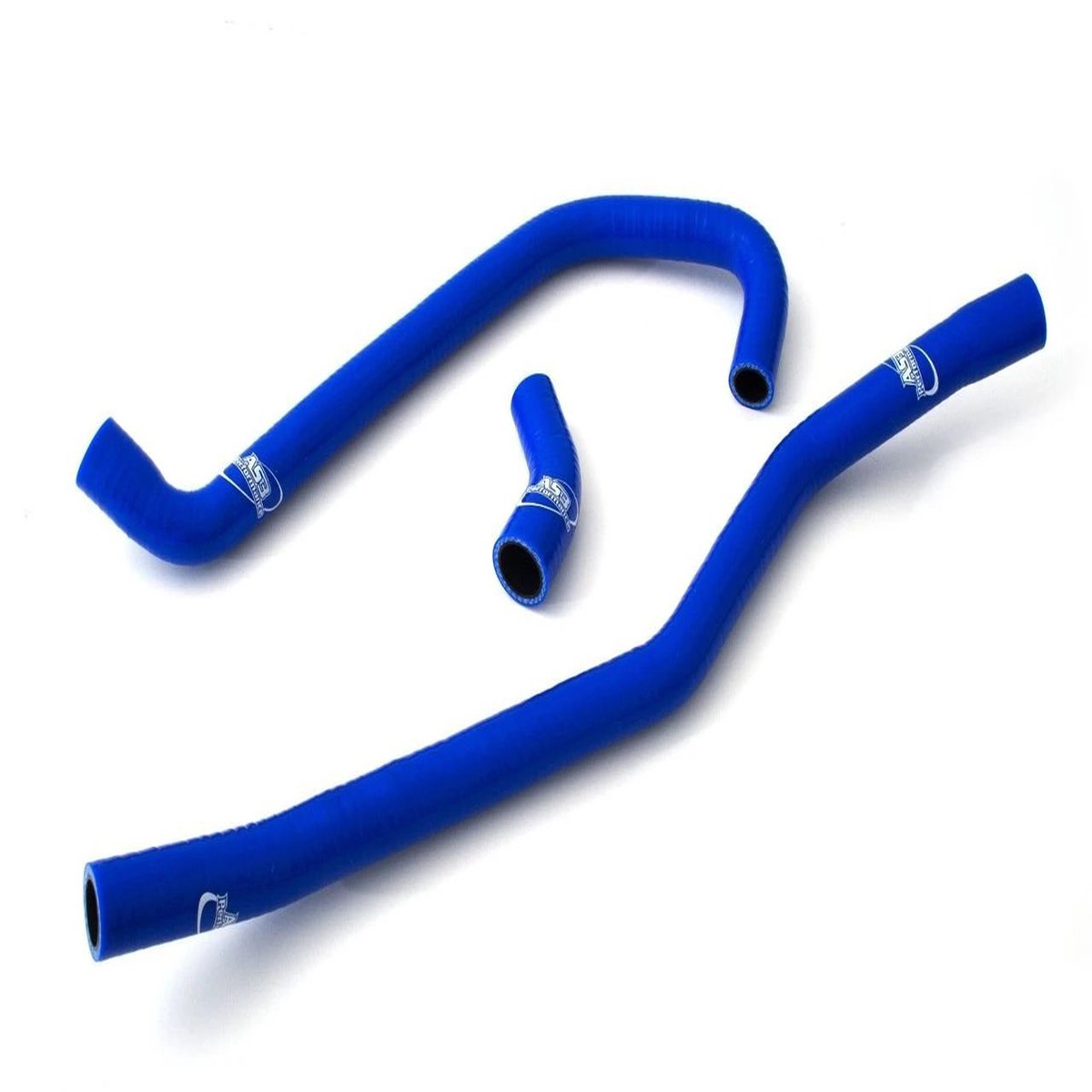 YAMAHA YFM 700 R RAPTOR 2006-2025 AS3 PERFORMANCE SILICONE RADIATOR HOSES BLUE