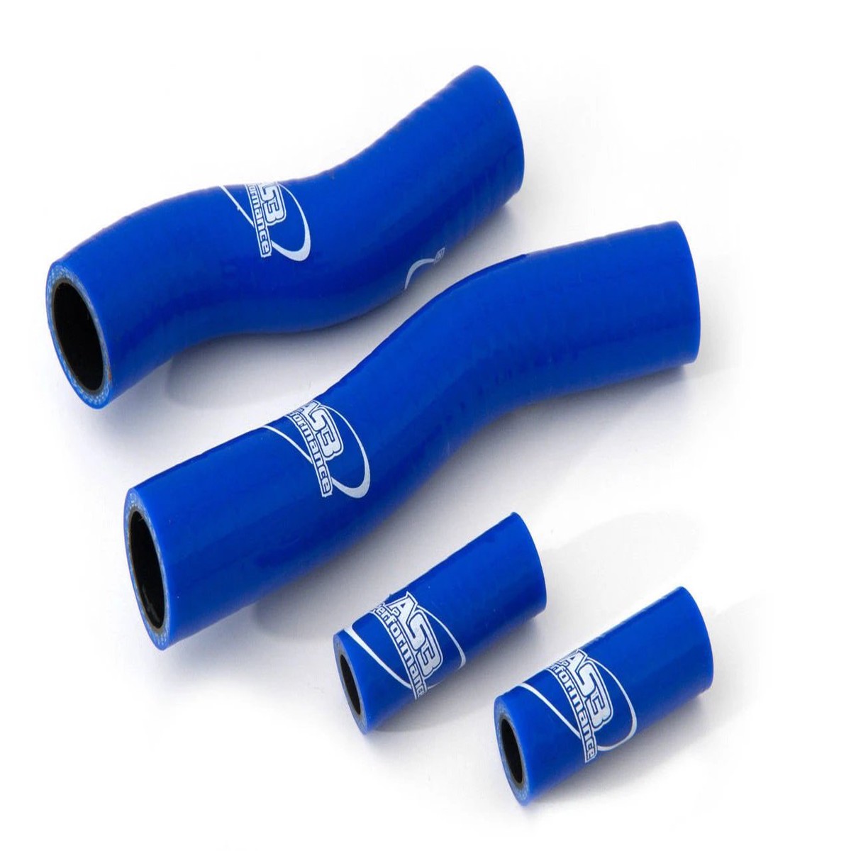 BMW F 800 GS 2009-2018 AS3 PERFORMANCE SILICONE RADIATOR HOSES BLUE