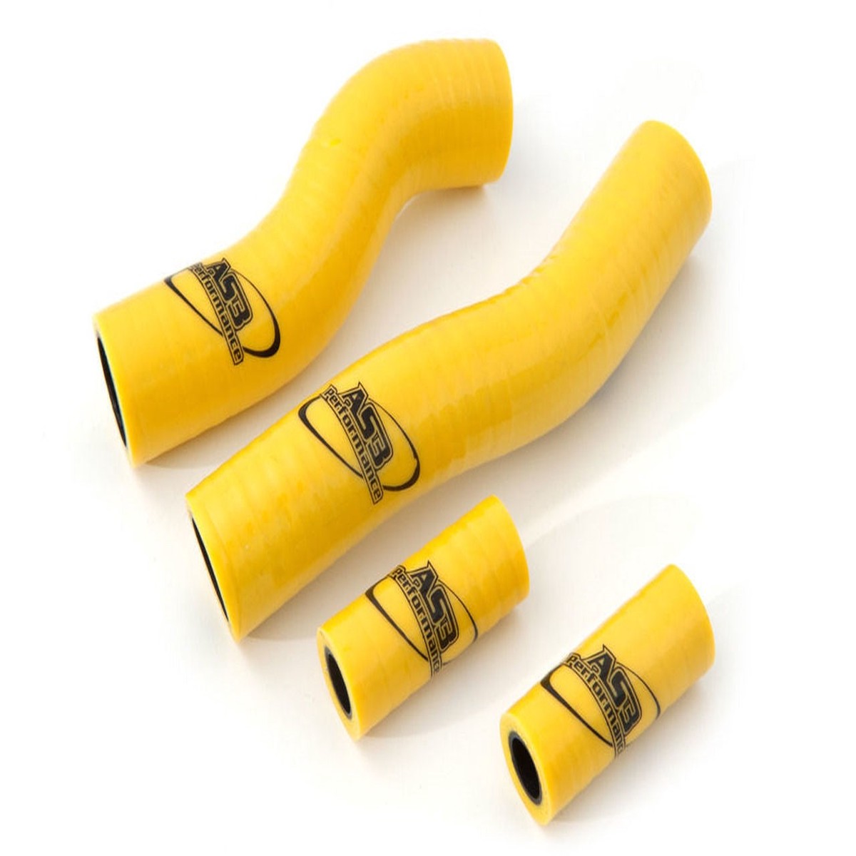 BMW F 800 GS 2009-2018 AS3 PERFORMANCE SILICONE RADIATOR HOSES YELLOW