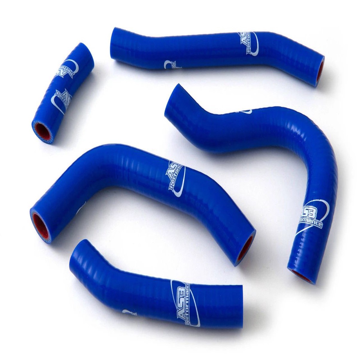 HONDA CRF 250 R 2016-2017 AS3 PERFORMANCE SILICONE RADIATOR HOSES BLUE