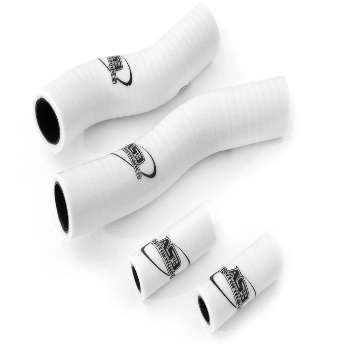 HUSQVARNA NUDA 900 R 2011-2014 AS3 PERFORMANCE SILICONE RADIATOR HOSES WHITE
