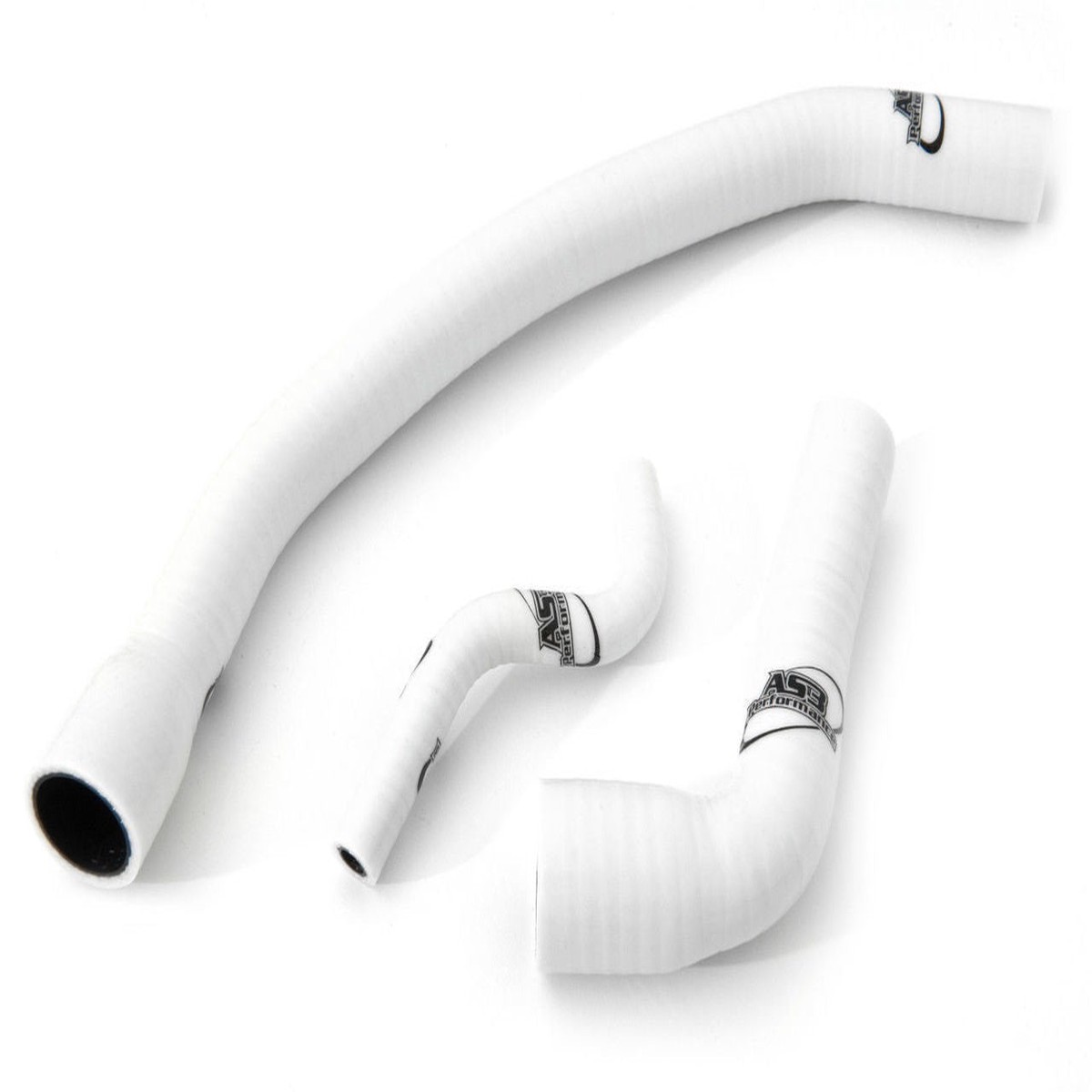 MV AGUSTA F3 675 800 2012-2020 AS3 PERFORMANCE SILICONE RADIATOR HOSES WHITE