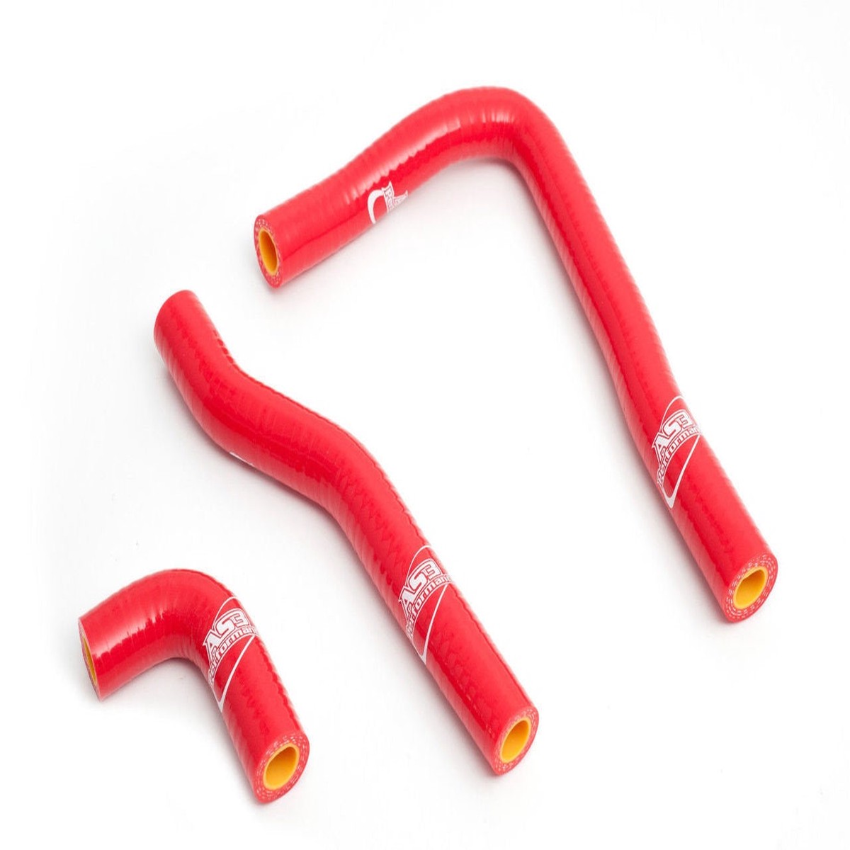 SUZUKI RM 65 2003-2005 AS3 PERFORMANCE SILICONE RADIATOR HOSES RED