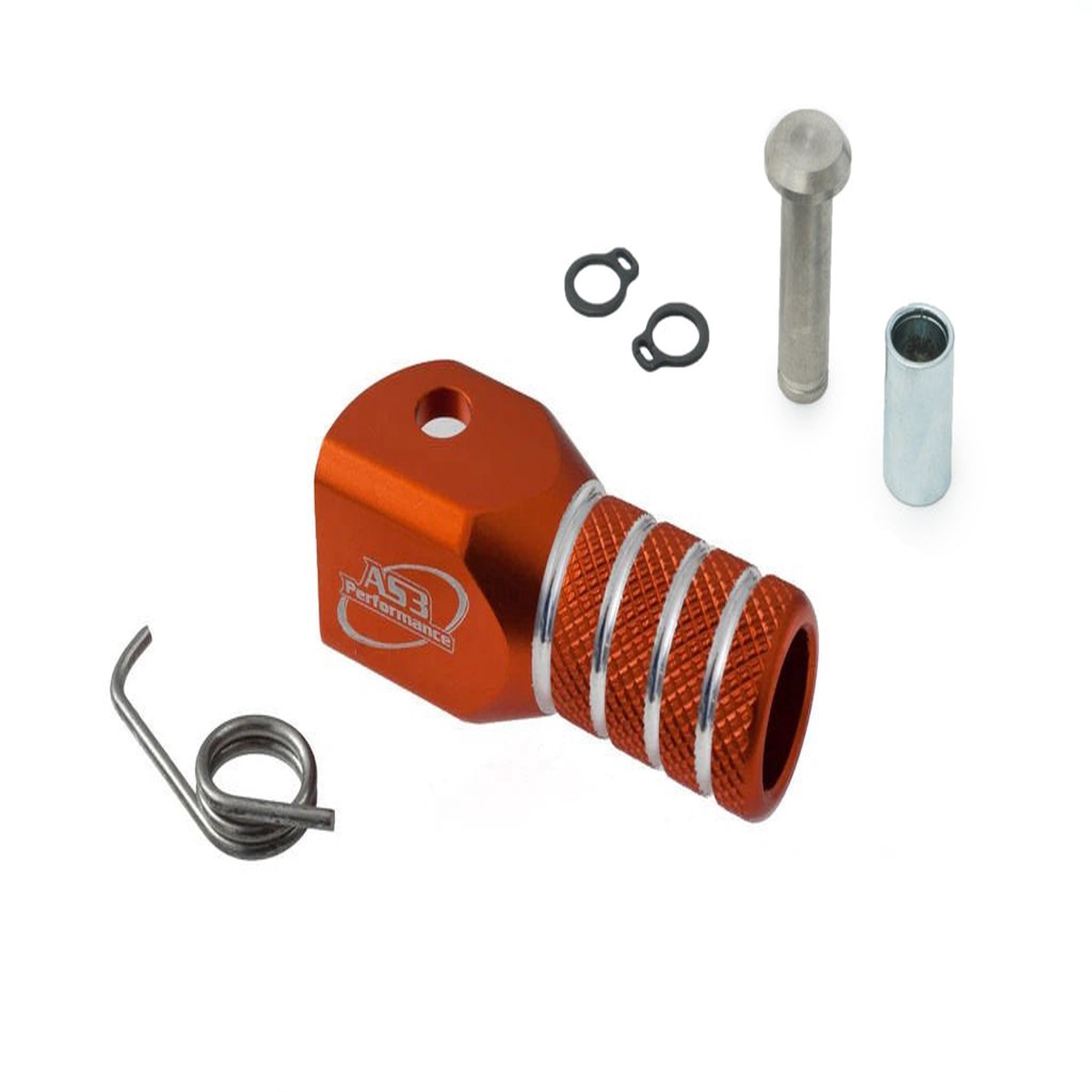 AS3 PERFORMANCE REPLACEMENT GEAR CHANGE LEVER SHIFTER TIP ORANGE