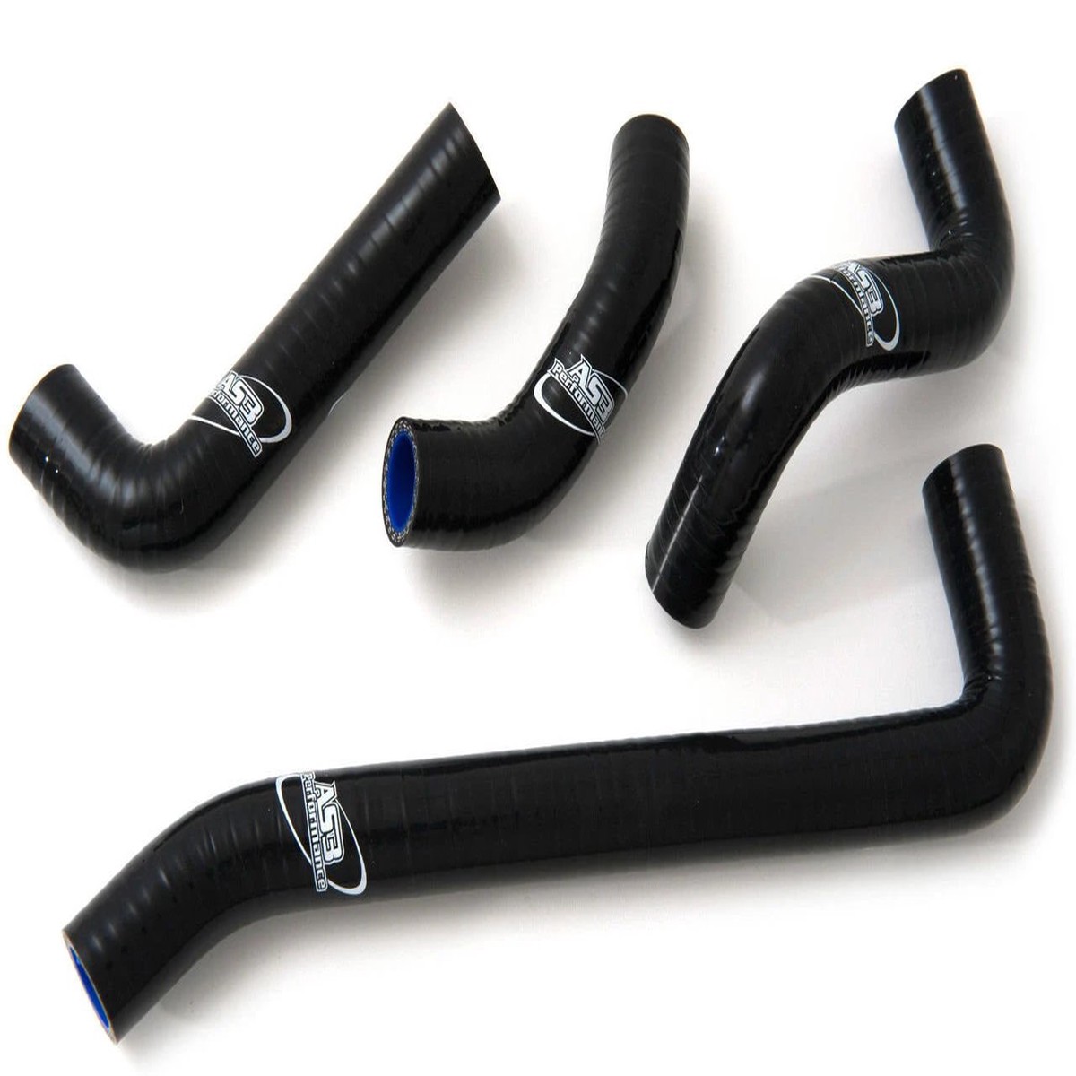 BMW F 650 CS 2001-2005 AS3 PERFORMANCE SILICONE RADIATOR HOSES BLACK