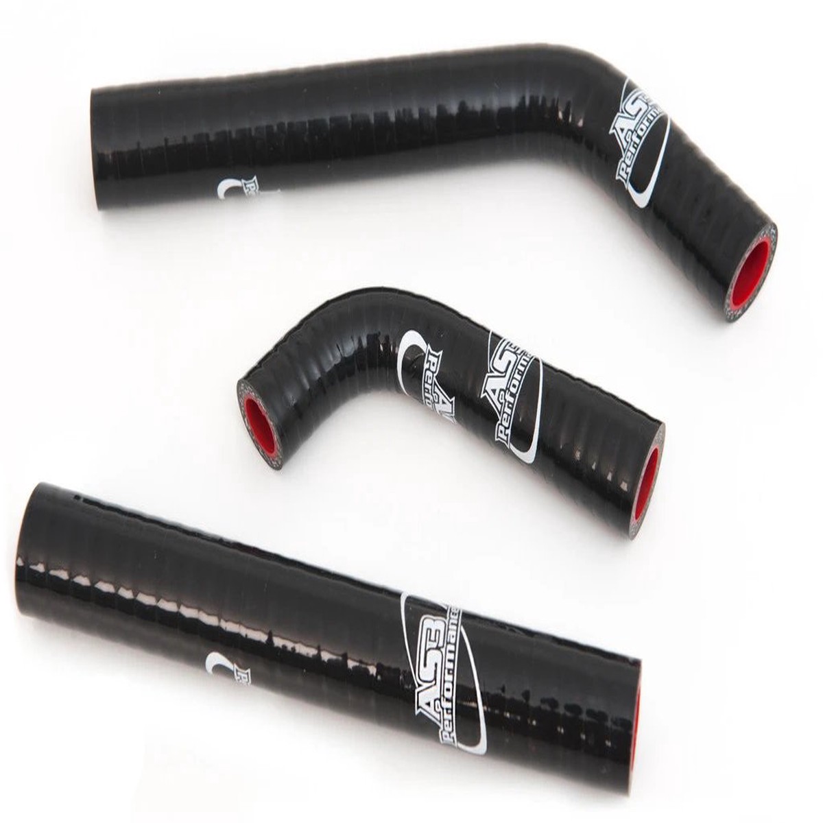 GAS GAS TXT PRO 125 250 280 300 2002-2013 AS3 PERFORMANCE SILICONE RADIATOR HOSES BLACK