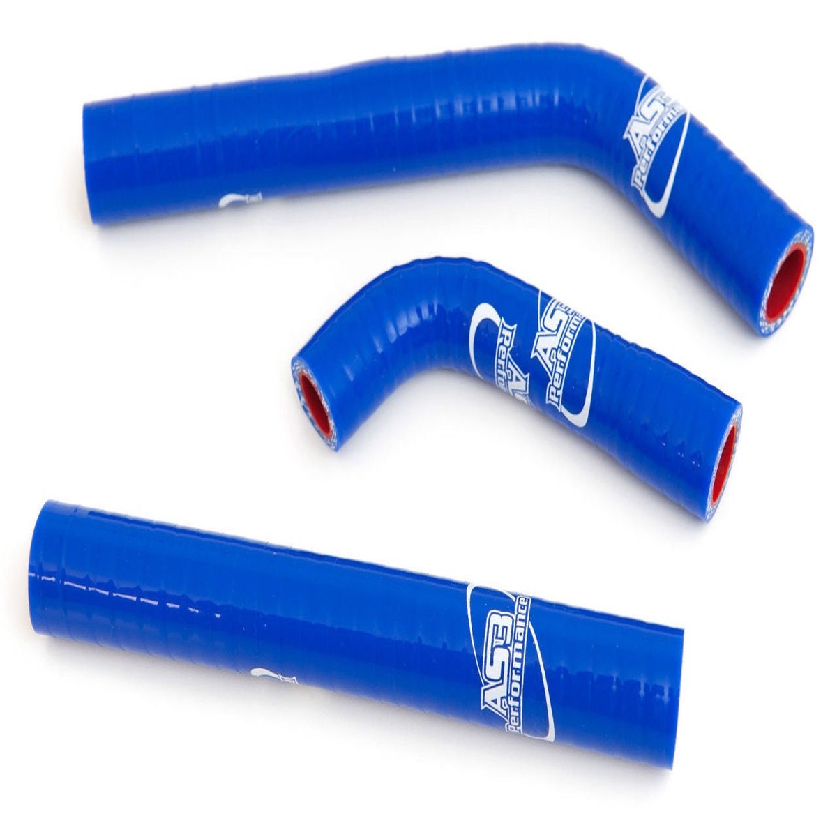 GAS GAS TXT PRO 125 250 280 300 2002-2013 AS3 PERFORMANCE SILICONE RADIATOR HOSES BLUE