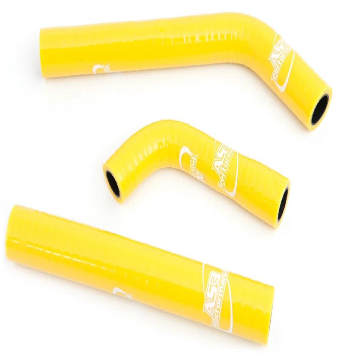 GAS GAS TXT PRO 125 250 280 300 2002-2013 AS3 PERFORMANCE SILICONE RADIATOR HOSES YELLOW