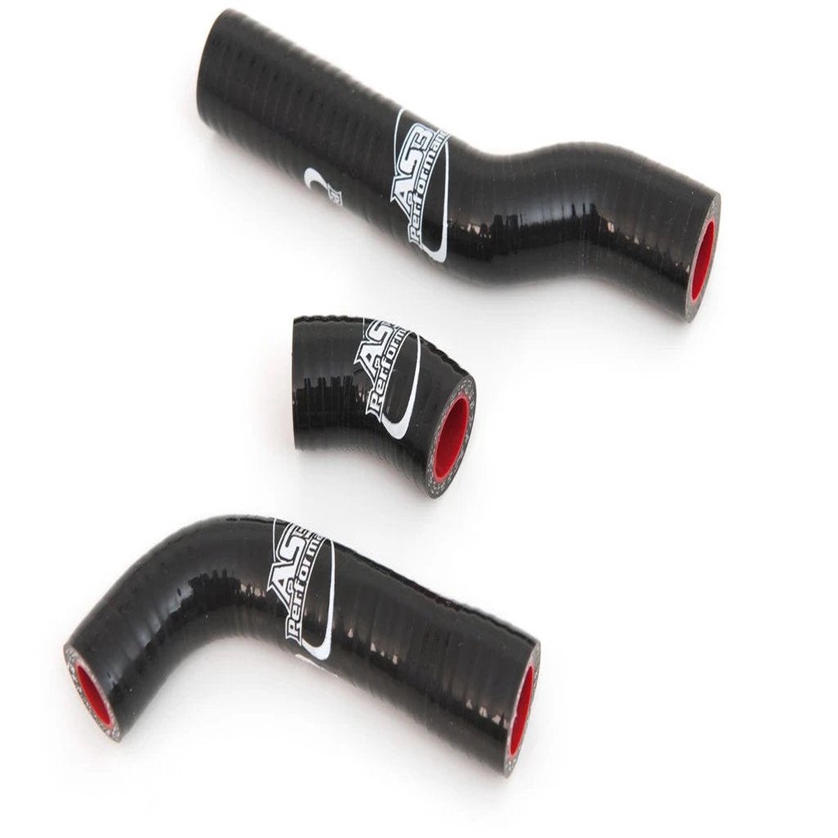 GAS GAS TXT PRO 125 250 280 300 2014-2020 AS3 PERFORMANCE SILICONE RADIATOR HOSES BLACK