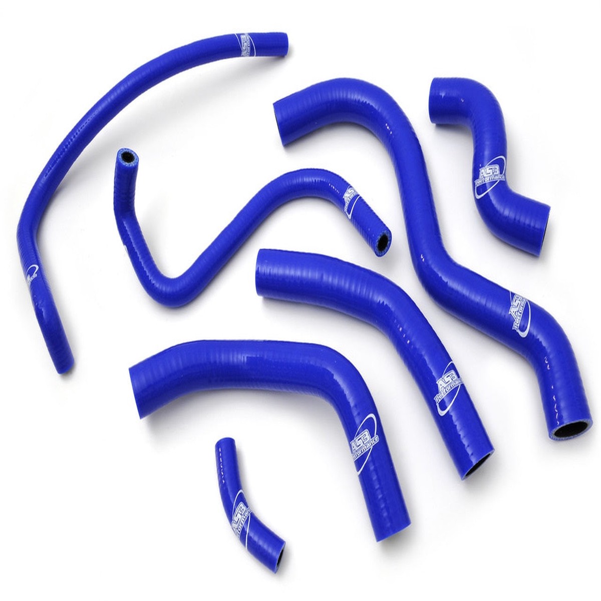 HONDA CB 900 HORNET SC48 2002-2007 AS3 PERFORMANCE SILICONE RADIATOR HOSES BLUE