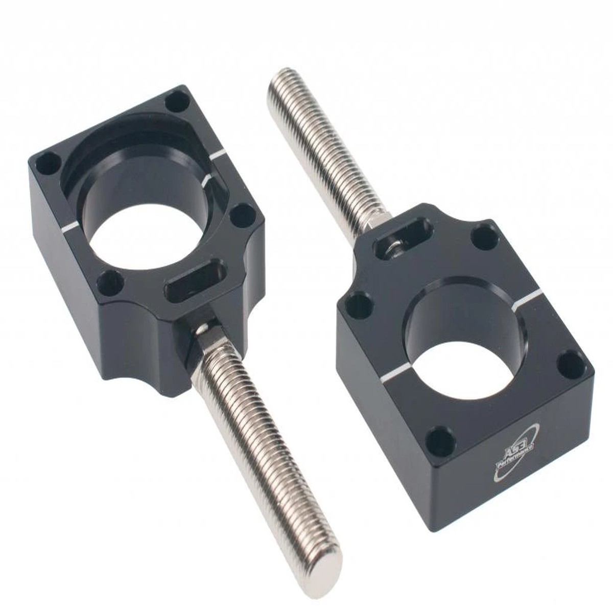 HONDA CRF 250 R RX 2009-2022 CRF 450 R RX 2009-2022 AS3 REAR AXLE BLOCKS BLACK
