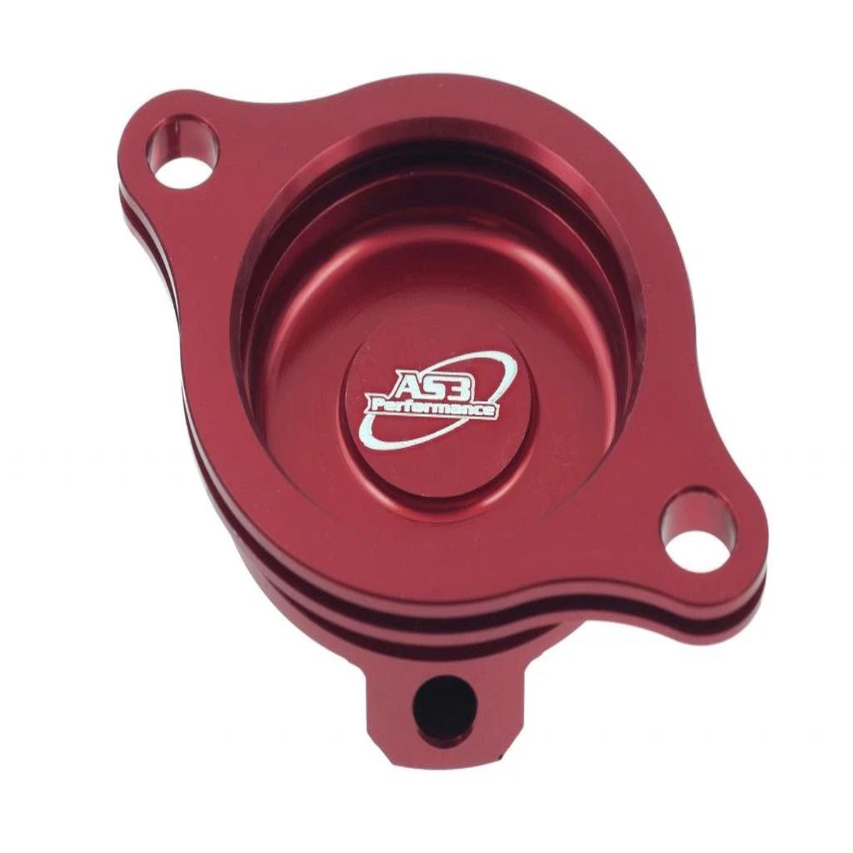 HONDA CRF 450 R 2002-2008 CRF 450 X 2005-2017 AS3 OIL FILTER CAP COVER RED