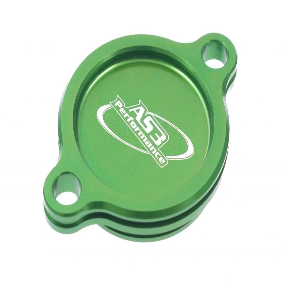 KAWASAKI KX 250 F 2004-2020 AS3 OIL FILTER CAP COVER GREEN
