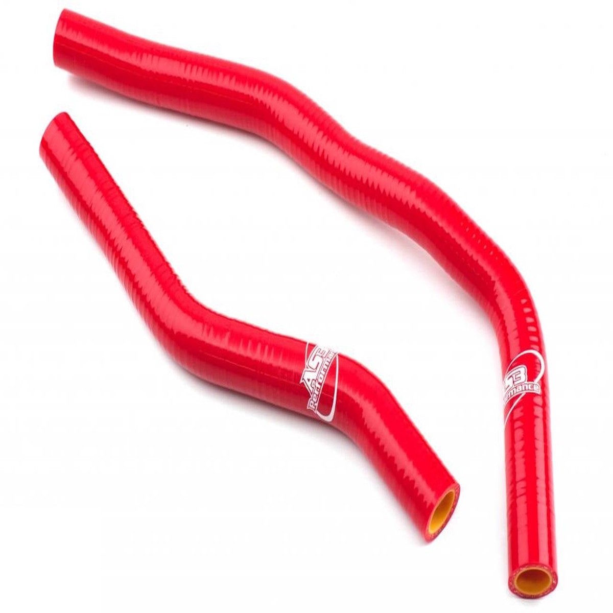 SUZUKI RM 80 1992-2001 AS3 PERFORMANCE SILICONE RADIATOR HOSES RED