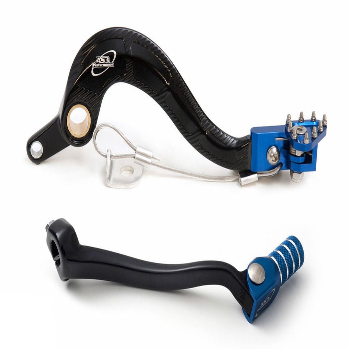 YAMAHA YZ 450 F 2014-2017 YZ 450 FX 2016-2018 WR 450 F 2016-2018 AS3 FORGED GEAR LEVER & REAR BRAKE PEDAL COMBO SET