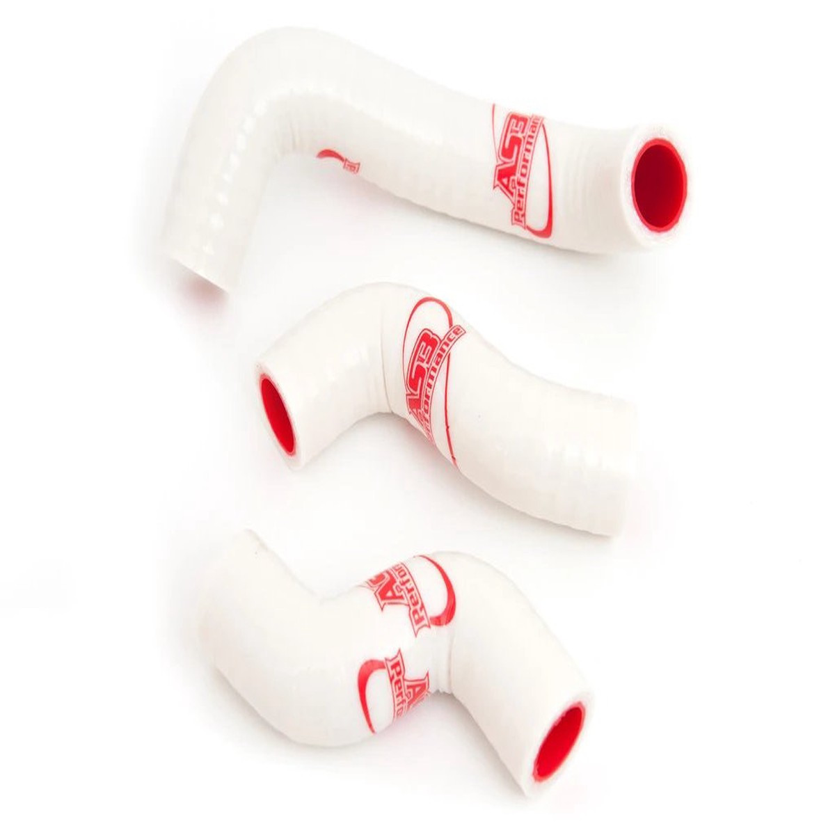 BETA EVO TRIALS 2T 125 200 250 290 300 2009-2019 AS3 PERFORMANCE SILICONE RADIATOR HOSES WHITE