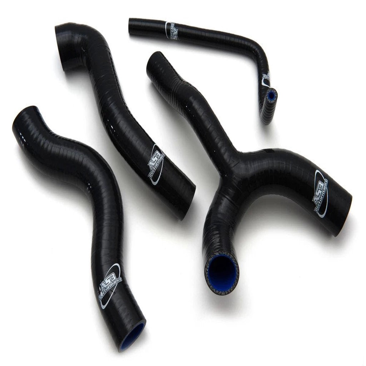 BMW K 1200 LT GT RS 1998-2010 AS3 PERFORMANCE SILICONE RADIATOR HOSES BLACK