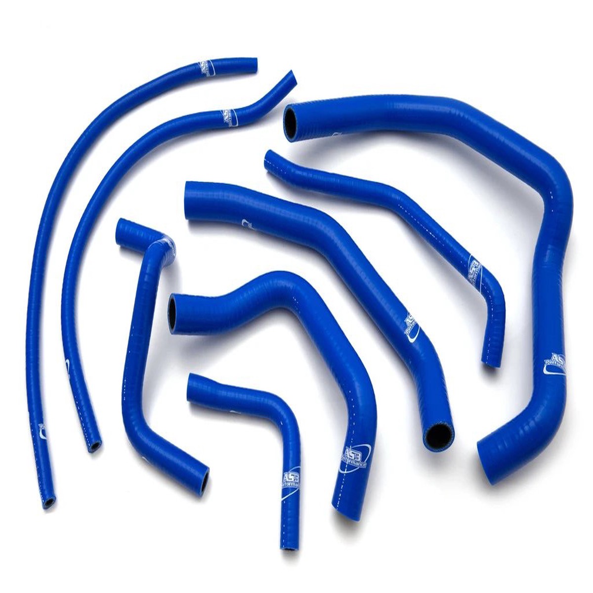 HONDA CBR 600 F4 F4I 1999-2002 AS3 PERFORMANCE SILICONE RADIATOR HOSES BLUE