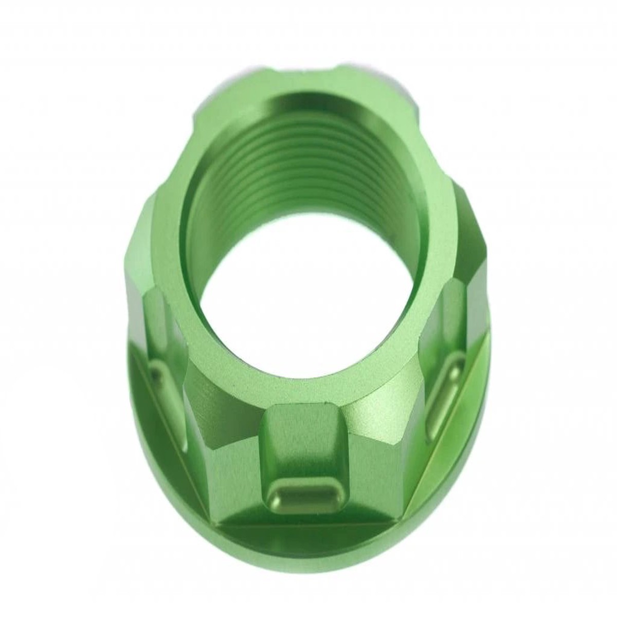 KAWASAKI KX 125 250 2004-2008 KX 250 F 2004-2023 KX 450 F 2006-2023 AS3 STEERING STEM NUT GREEN