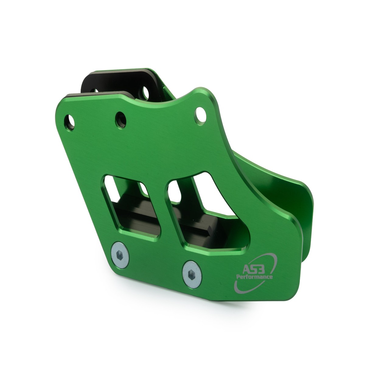 KAWASAKI KX 250 F 2009-2020 KX 450 F 2009-2018 AS3 ALUMINIUM CHAIN GUIDE GREEN