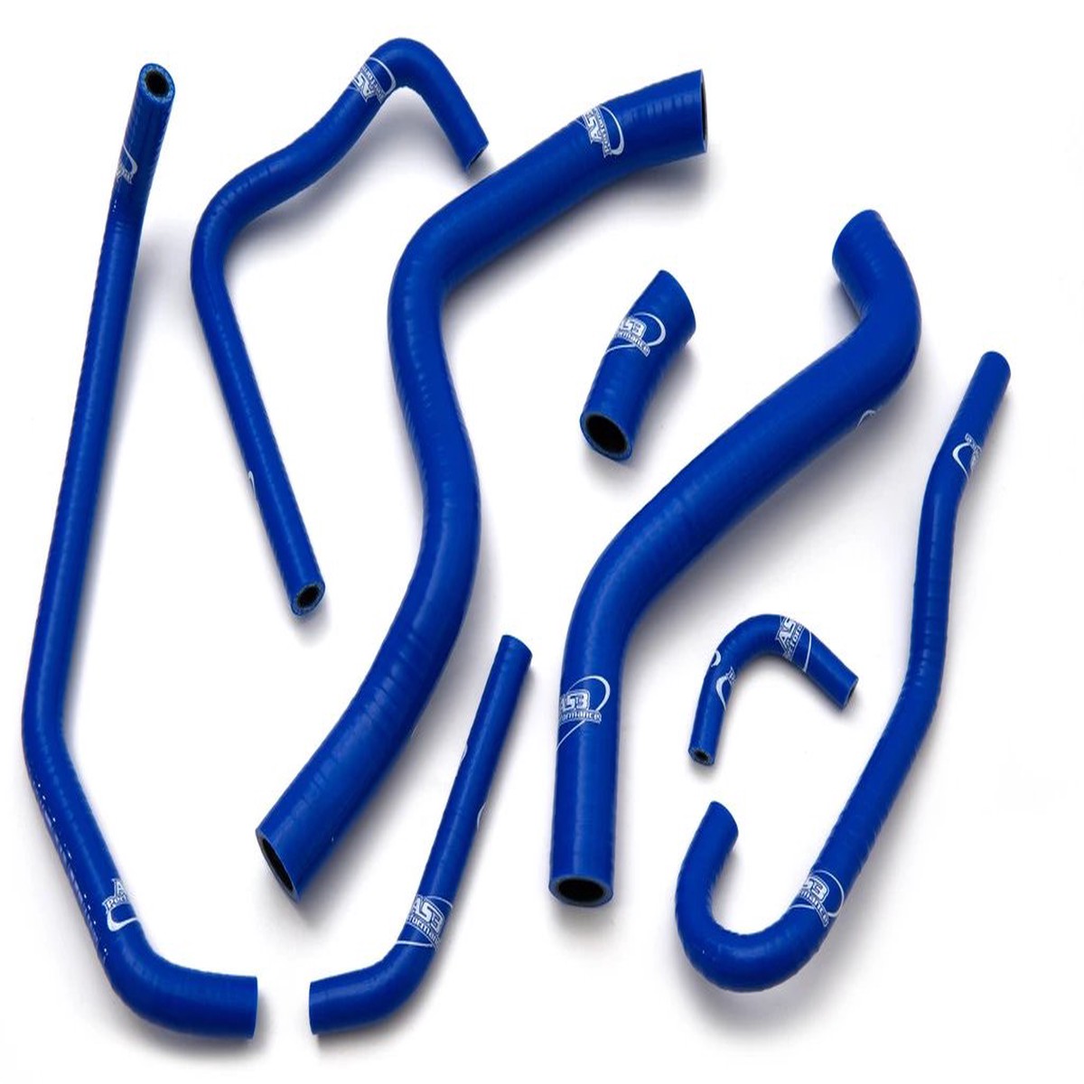 YAMAHA YZF 600 THUNDERCAT 1996-2002 AS3 PERFORMANCE SILICONE RADIATOR HOSES BLUE